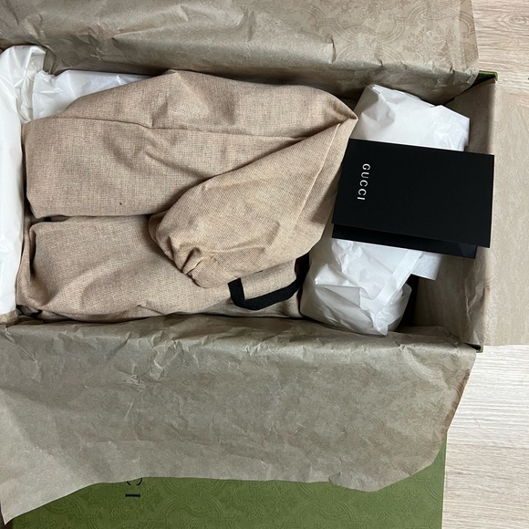 GUCCI Rubber Mini Double G Womens Dad Sandals size 36 in Black. - Picture 4 of 8